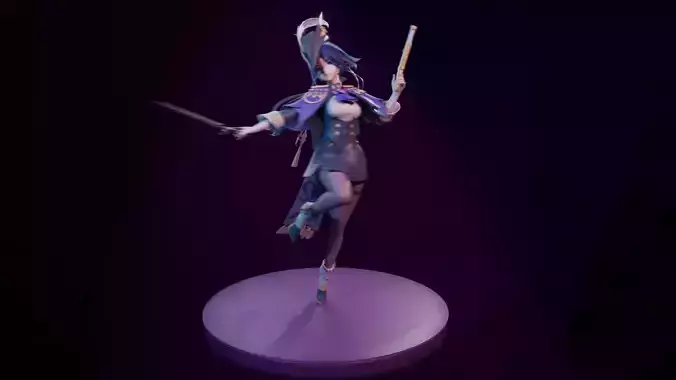 Clorinde 3D Miniature
