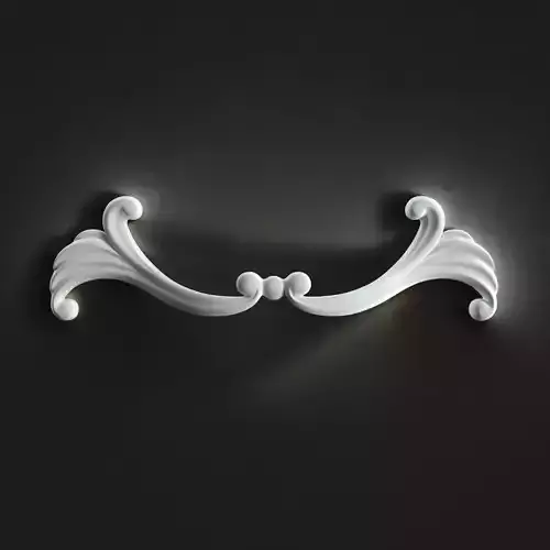 Antique Ornate Furniture Handle