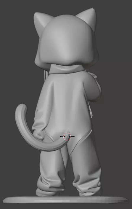 Anime Girl Figure STL 3D Printable Model for Collectors 3D print model_2