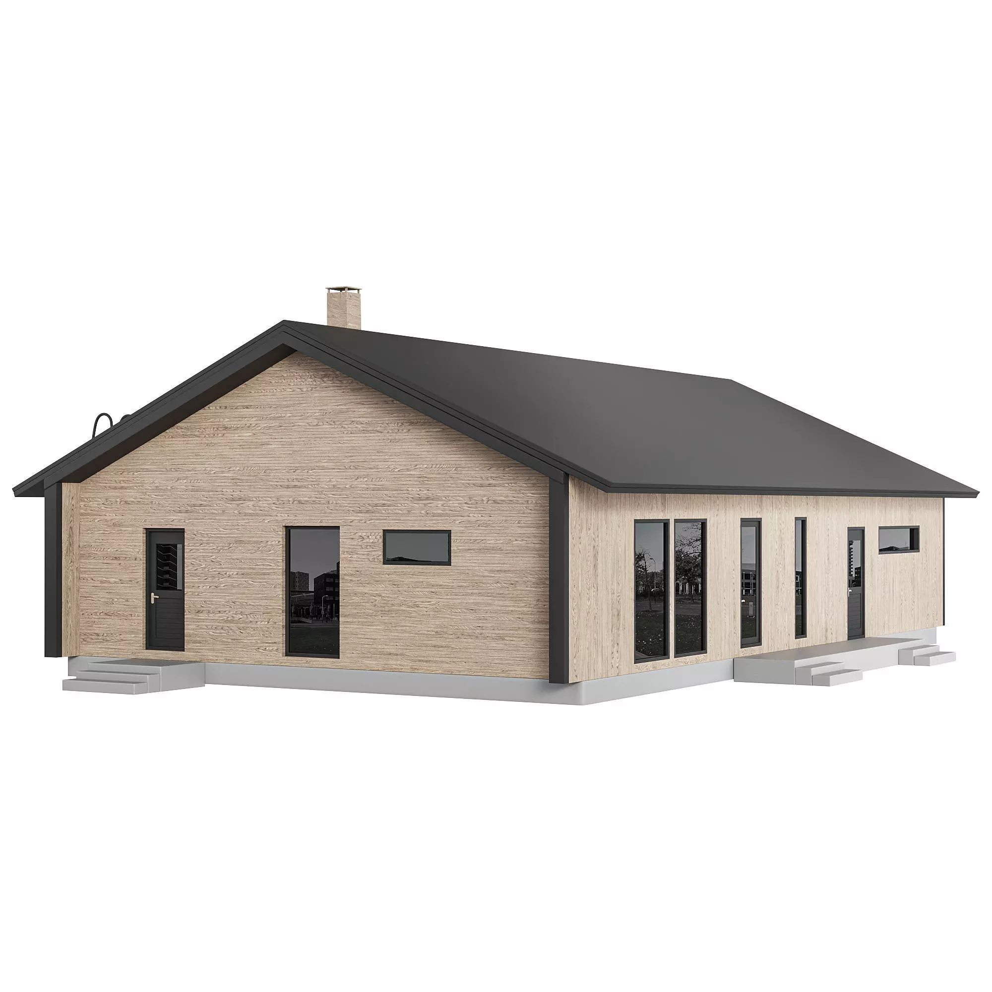 Home Design 14 For Exterior 3D model_3