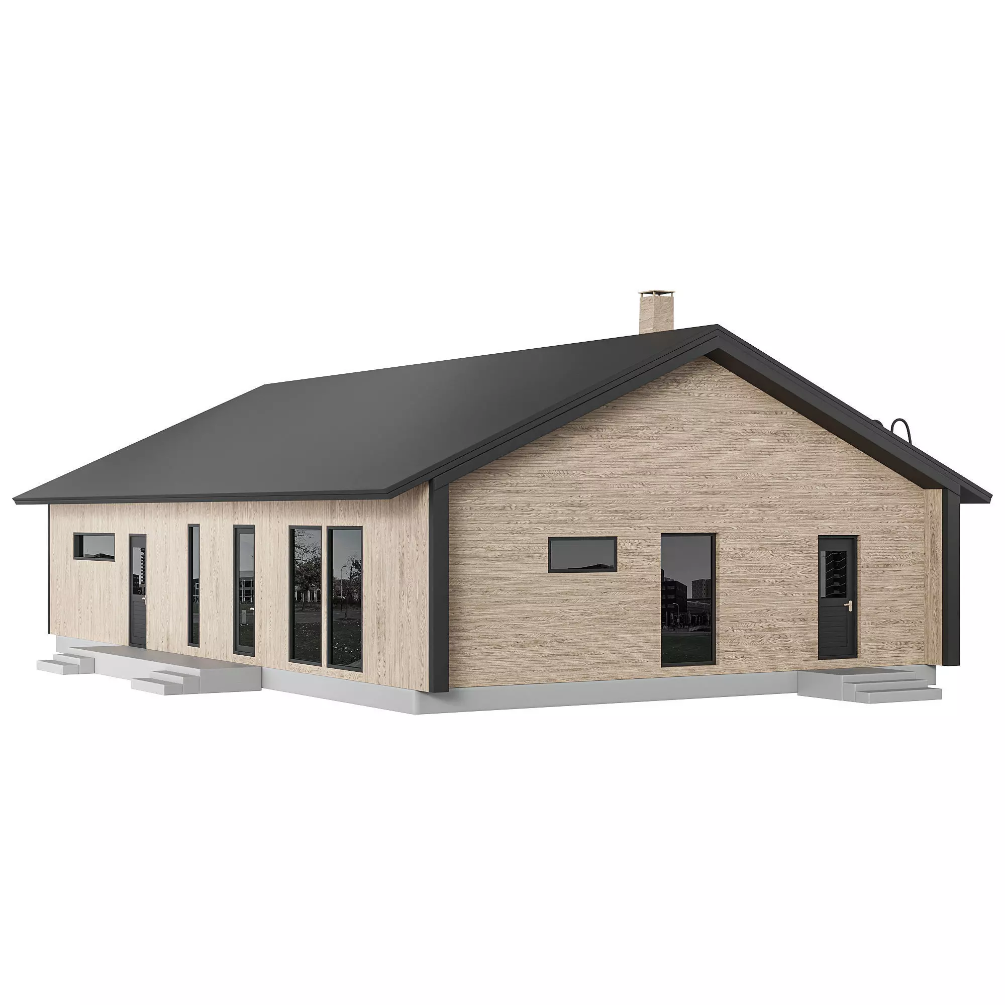 Home Design 14 For Exterior 3D model_5