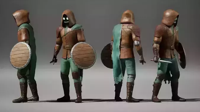 Rogue Character Model