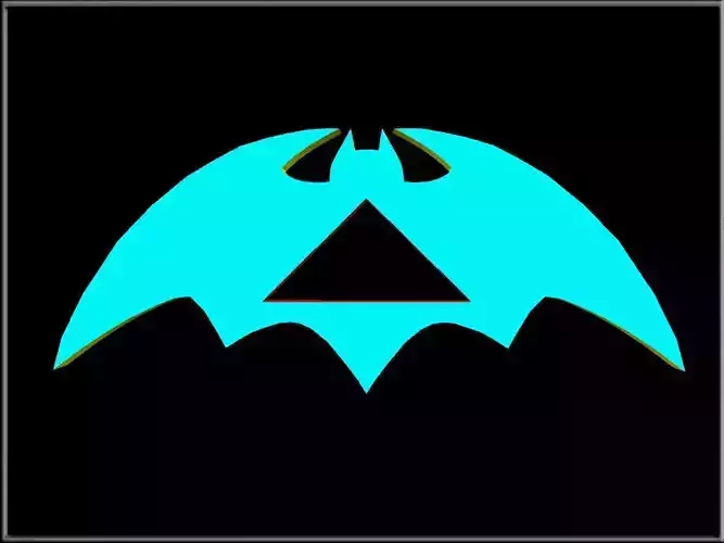 Bat Halloween Sign 08
