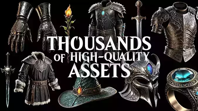 60  Icons 3D model