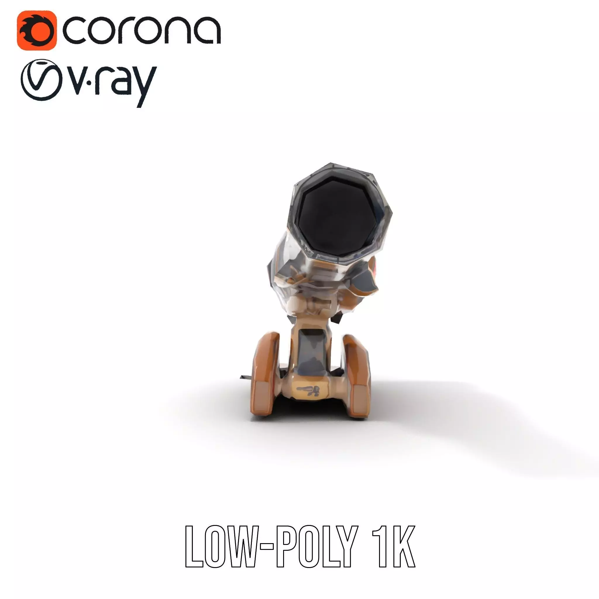 Futuristic Blaster Device model pack Low-poly 3D model_26