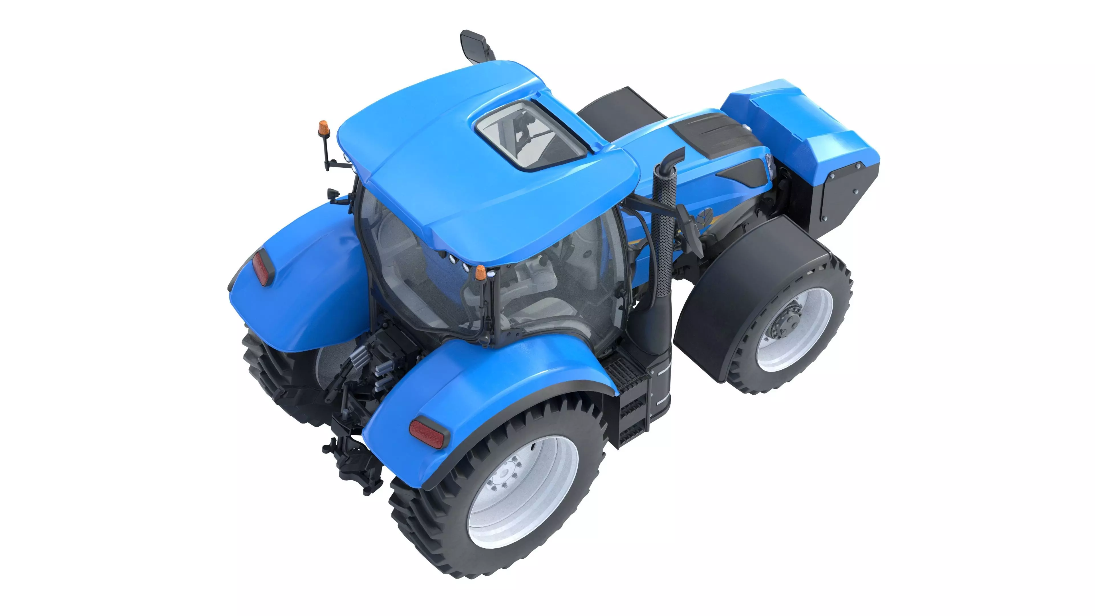 NewHolland Tractor T6 Low-poly 3D model_20