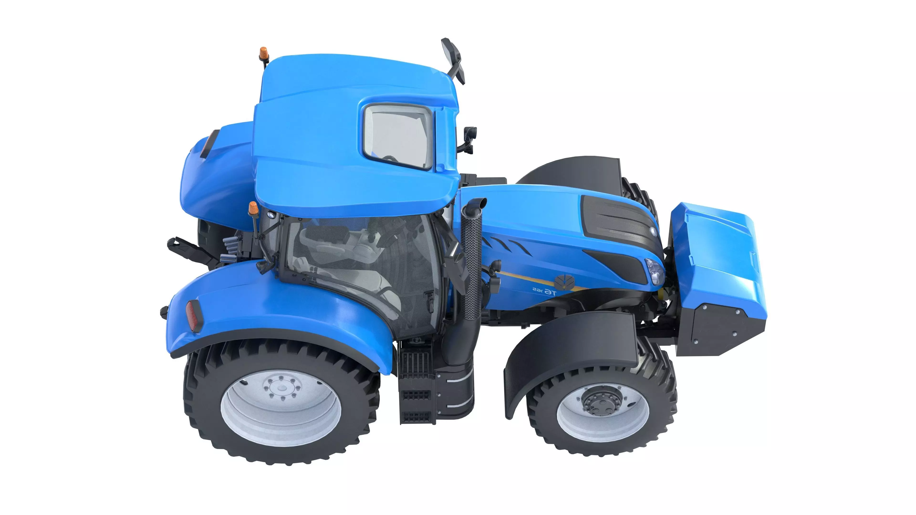 NewHolland Tractor T6 Low-poly 3D model_24