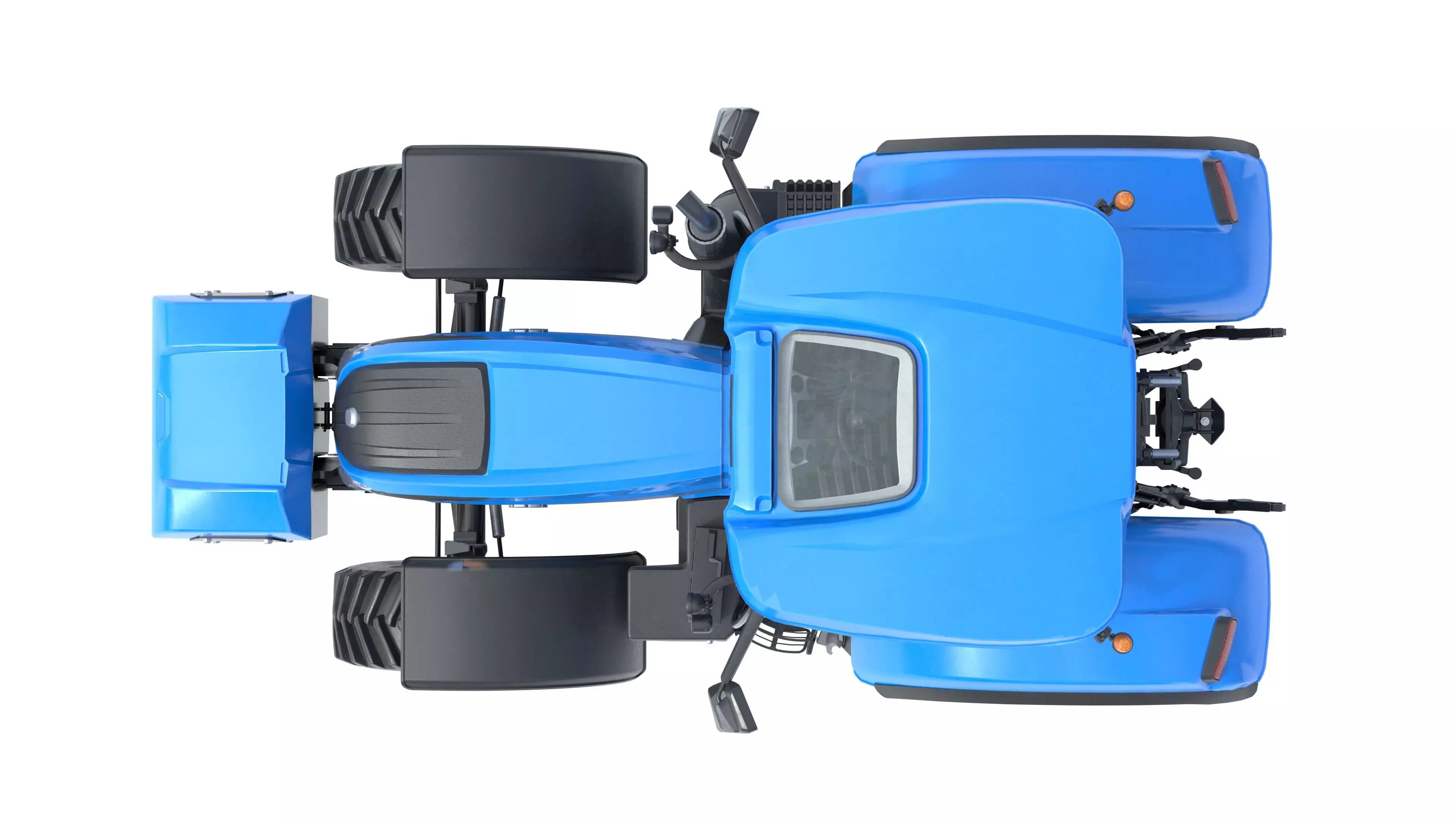 NewHolland Tractor T6 Low-poly 3D model_26