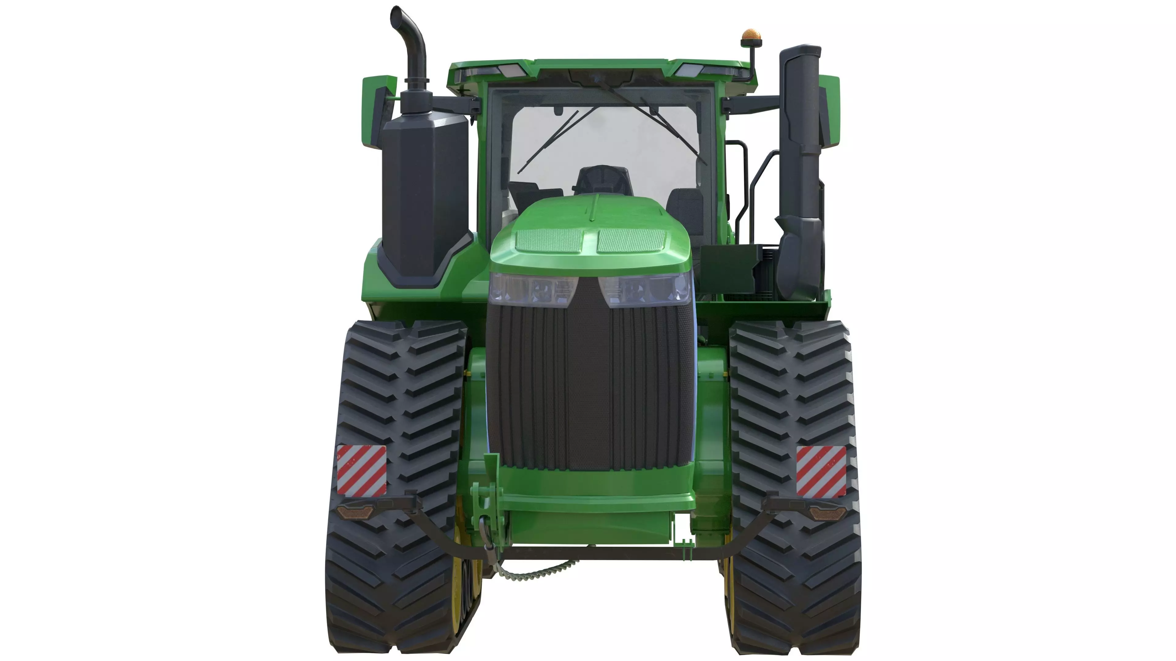 John Deere Tractor 9rx 640 Low-poly 3D model_22