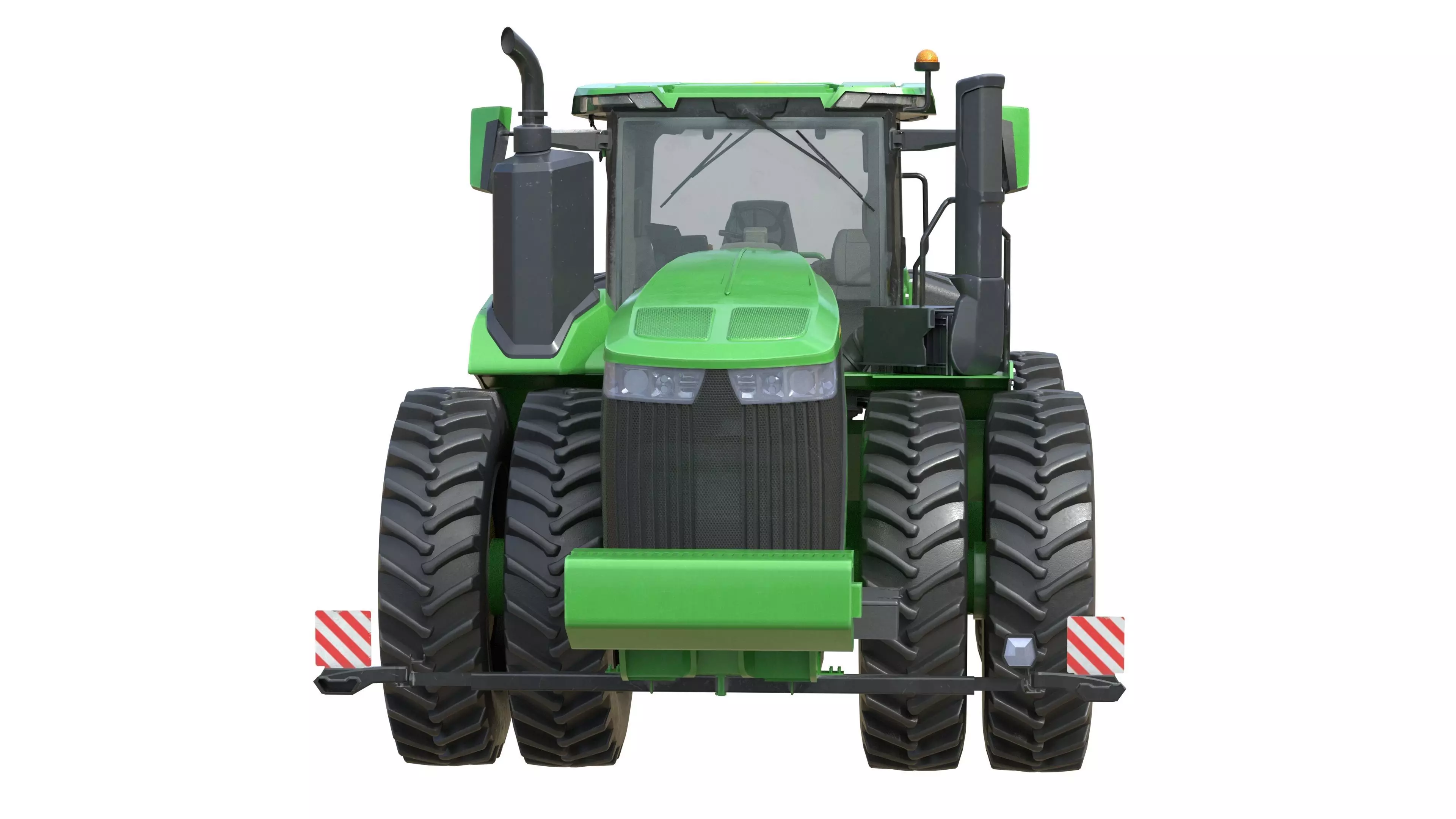 John Deere Tractor 9r 440 Low-poly 3D model_13