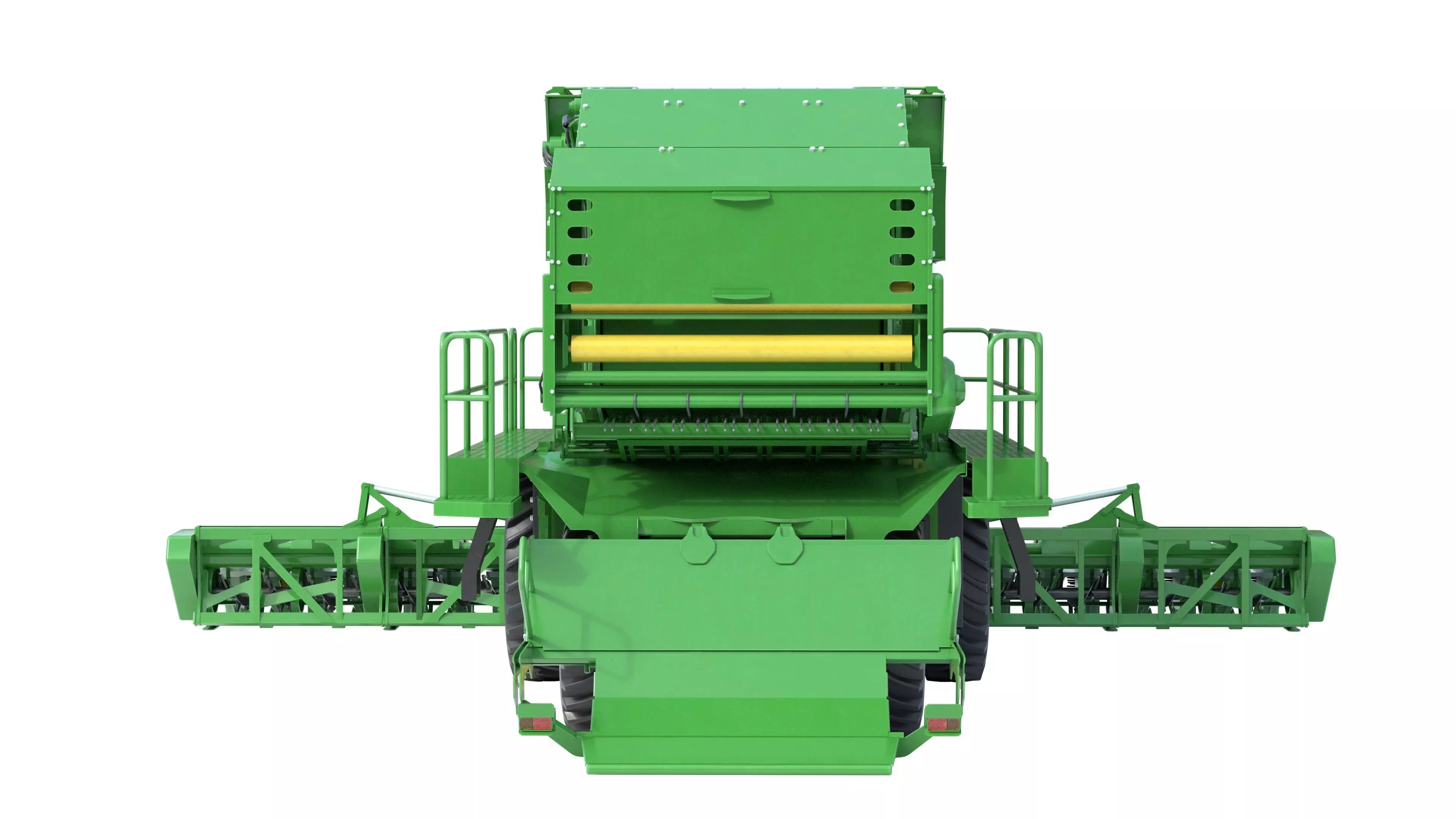 John Deere CS770 Cotton Stripper Low-poly 3D model_17