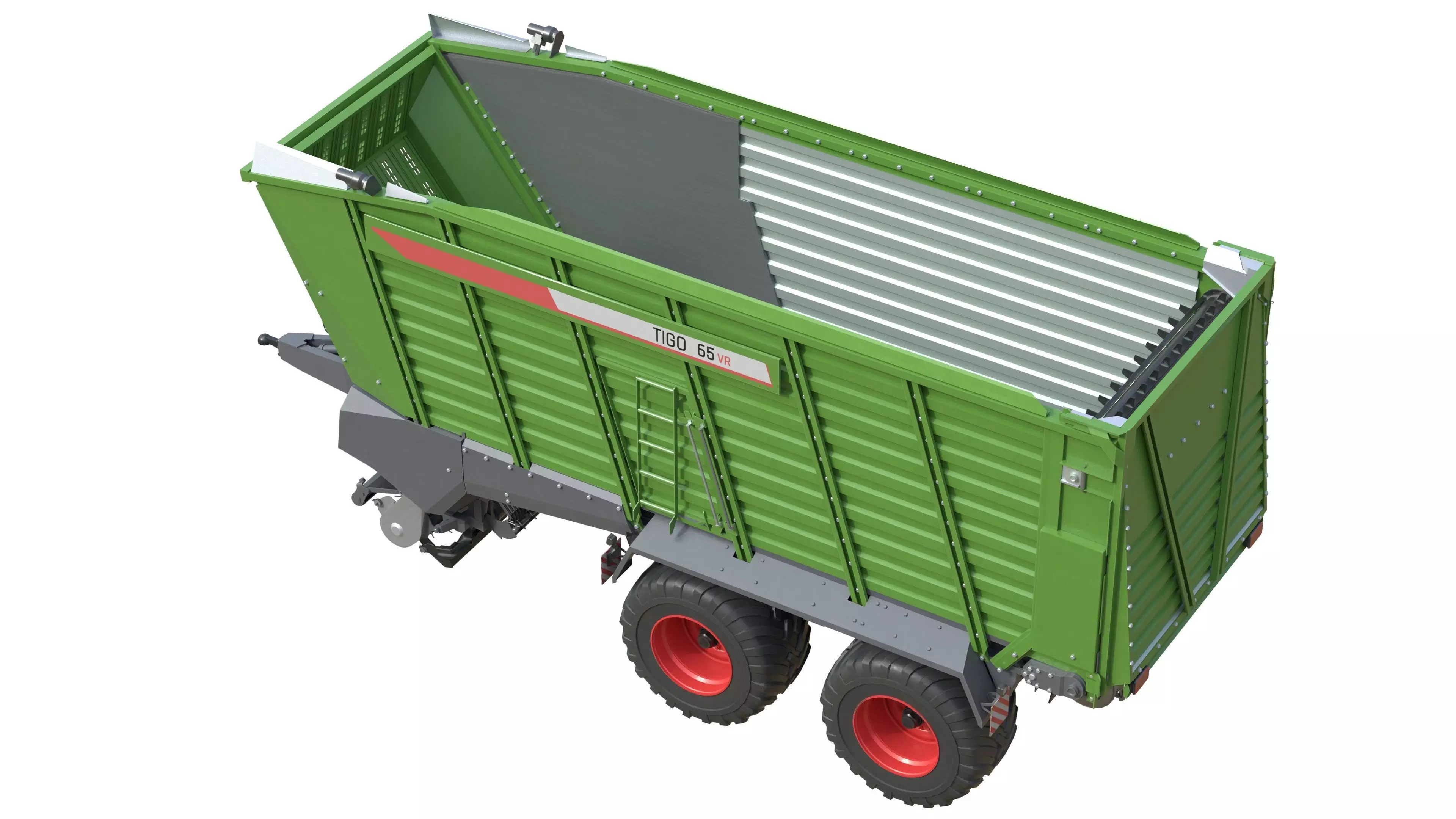 Fendt Tigo Trailer Low-poly 3D model_16