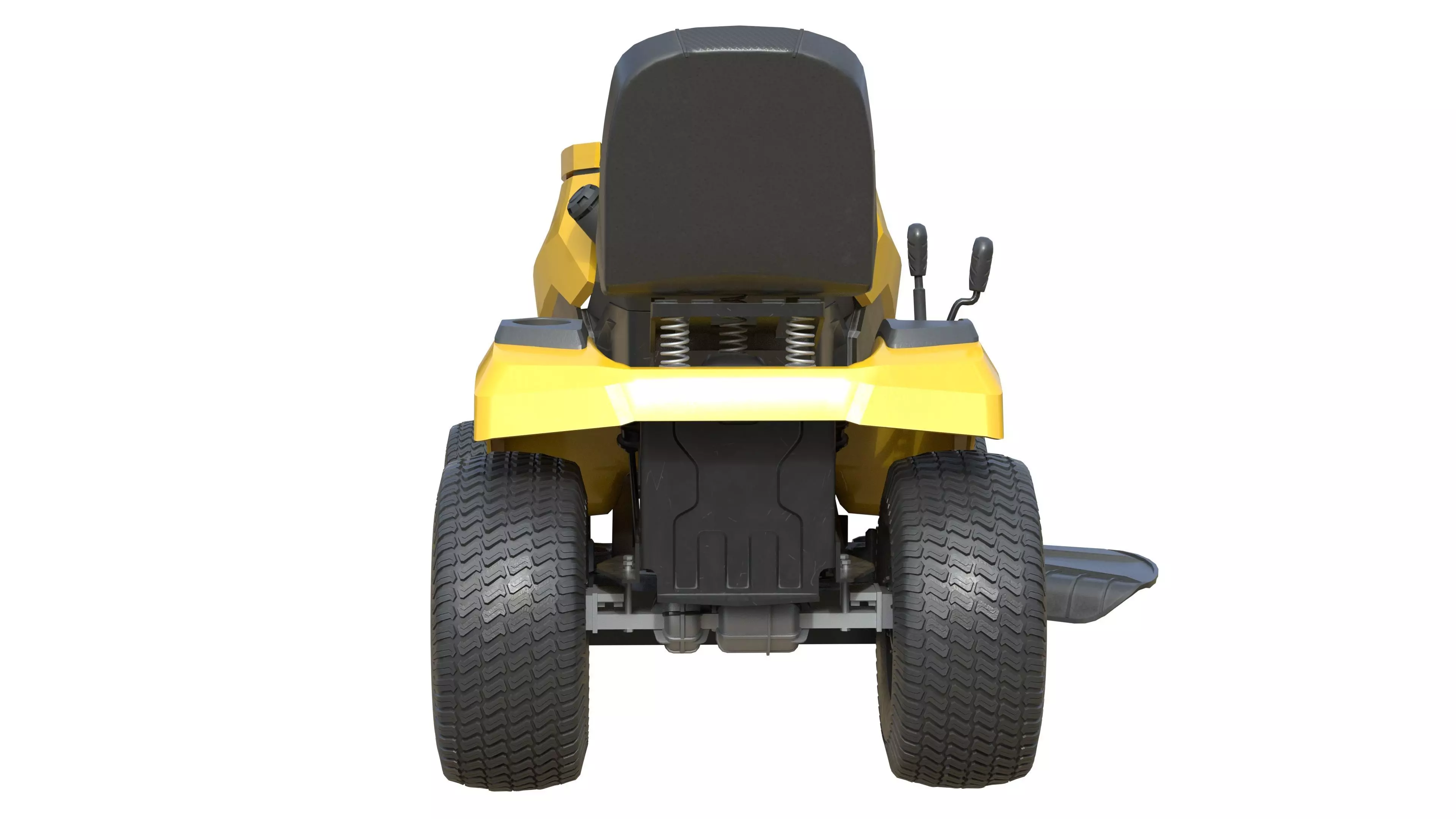 Cub Cadet Lawn Mowers LX42 Low-poly 3D model_20