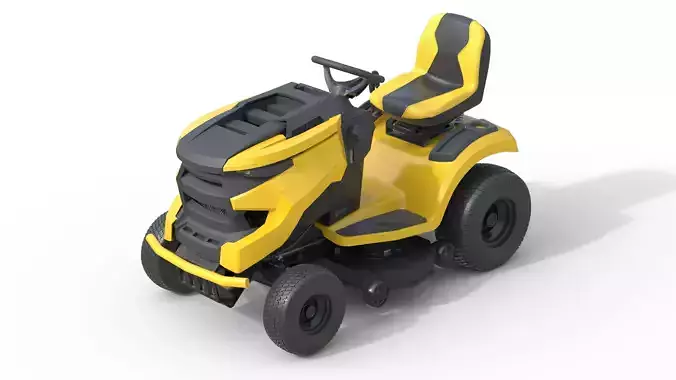 Cub Cadet Lawn Mowers LX42 Low-poly 3D model