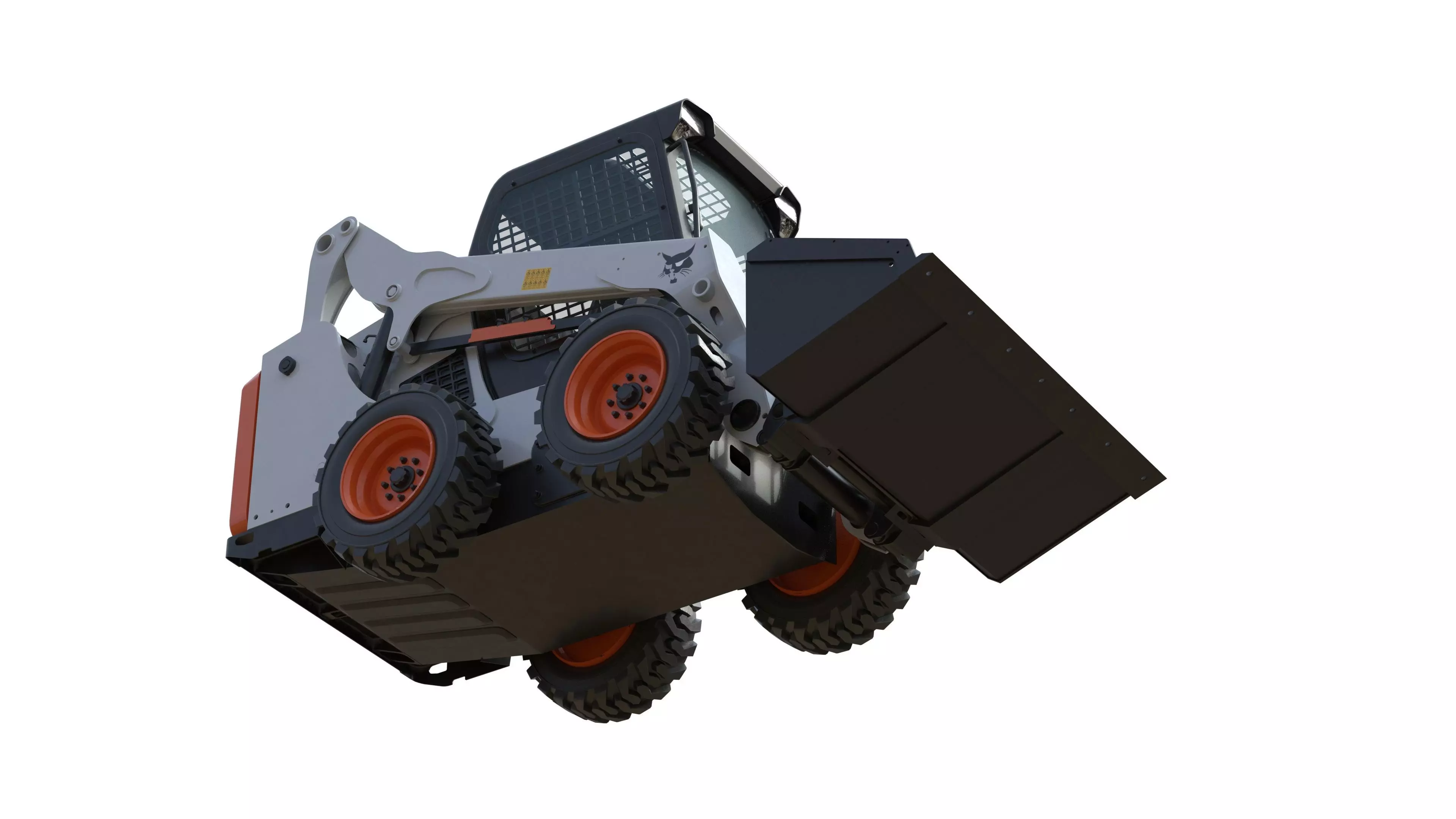 BobCat Steer Loader S590 Low-poly 3D model_2