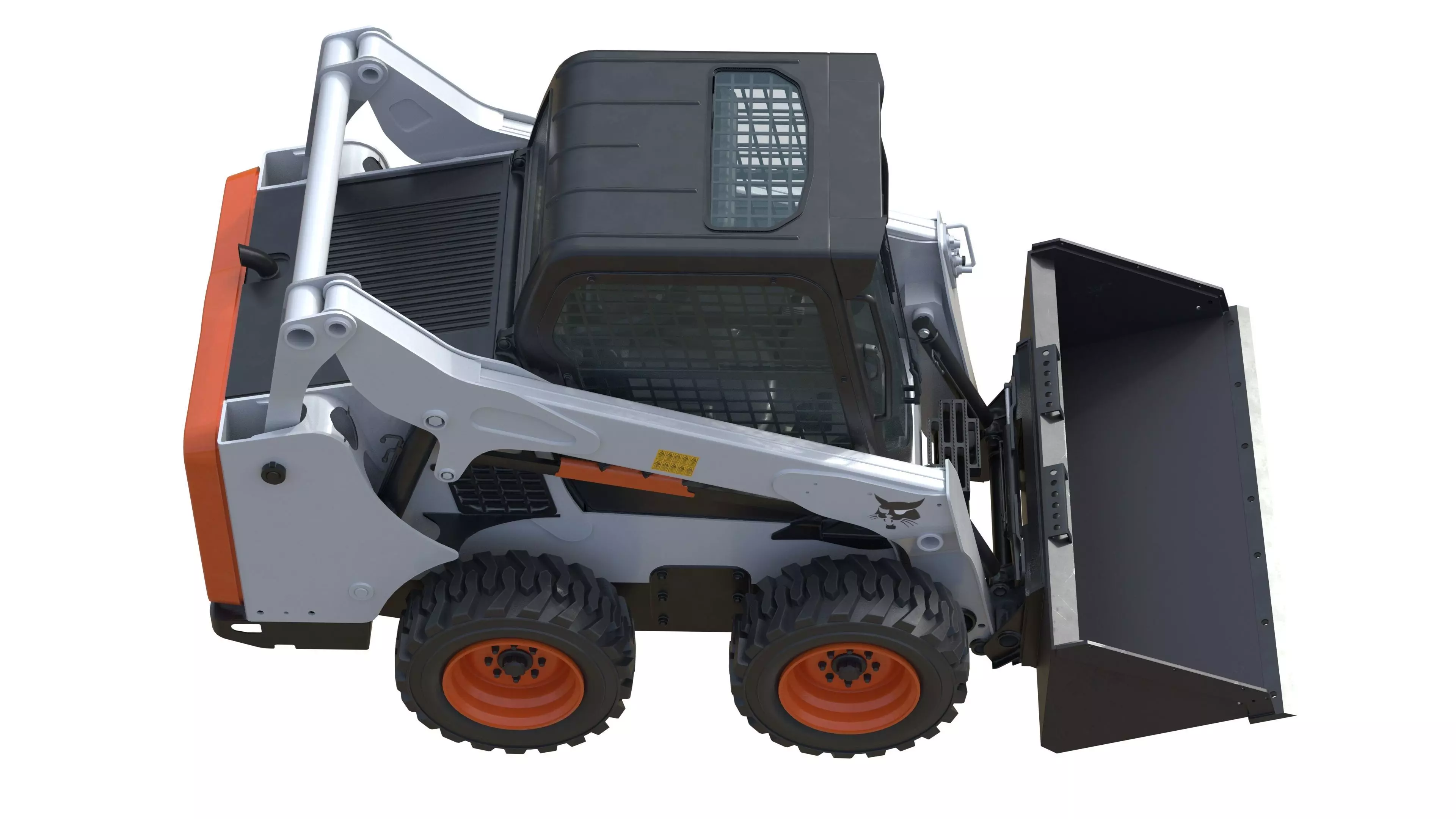 BobCat Steer Loader S590 Low-poly 3D model_16