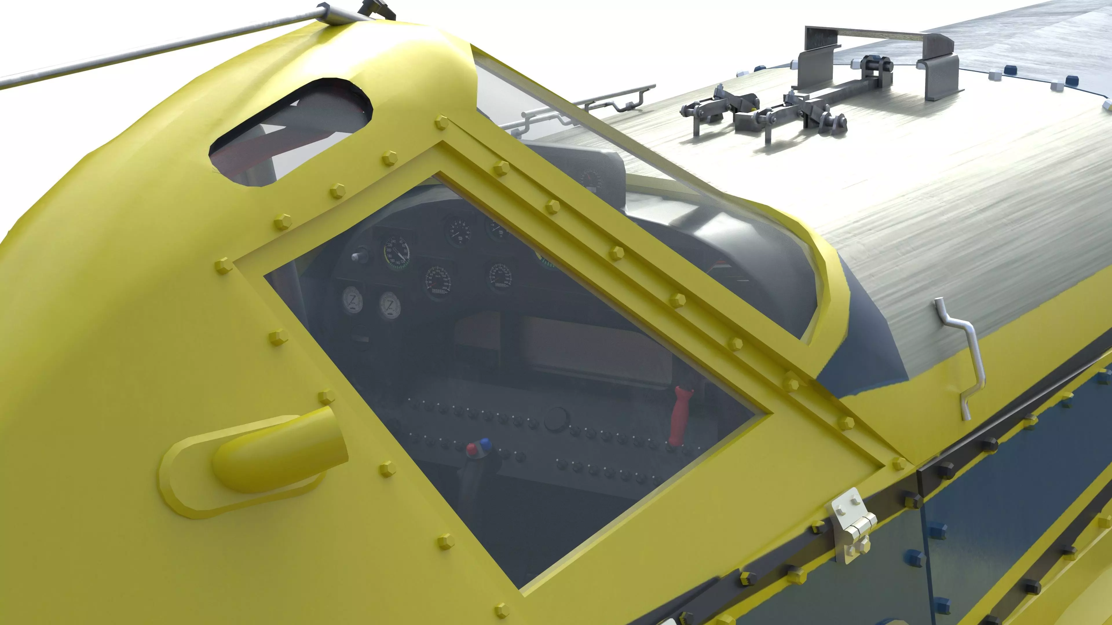 AT 502B Air Tractor Low-poly 3D model_19