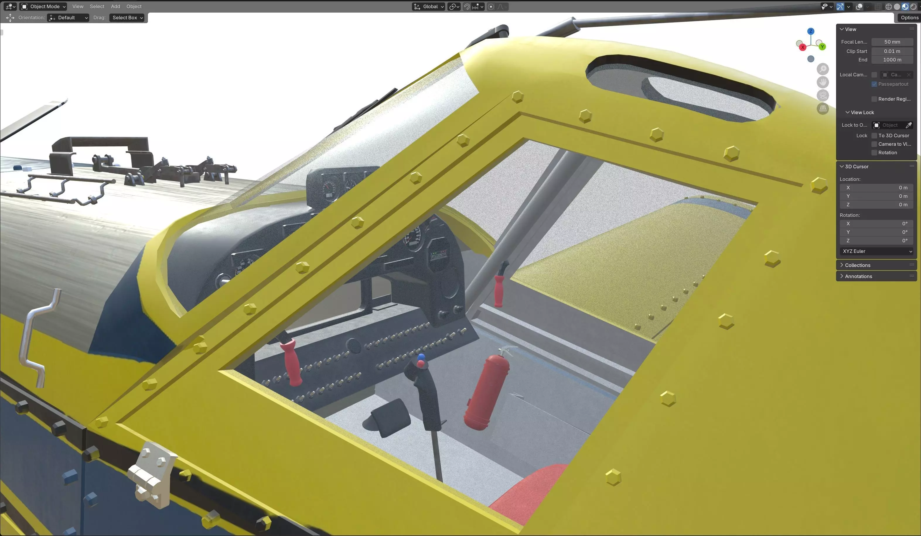 AT 502B Air Tractor Low-poly 3D model_14