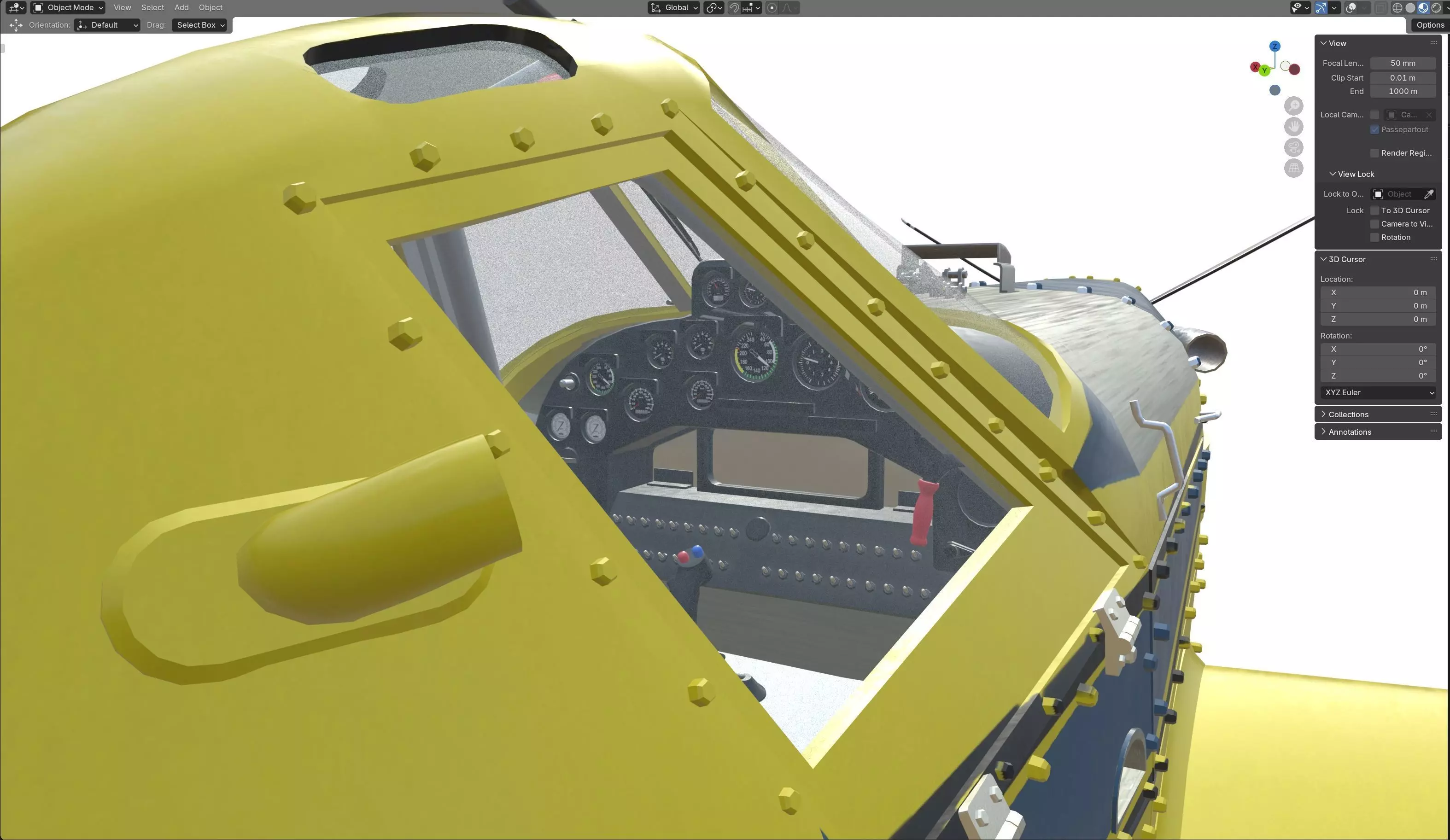 AT 502B Air Tractor Low-poly 3D model_12