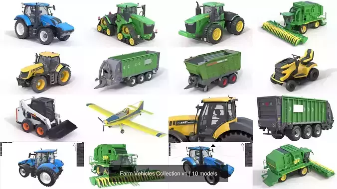 Farm Vehicles Collection v1