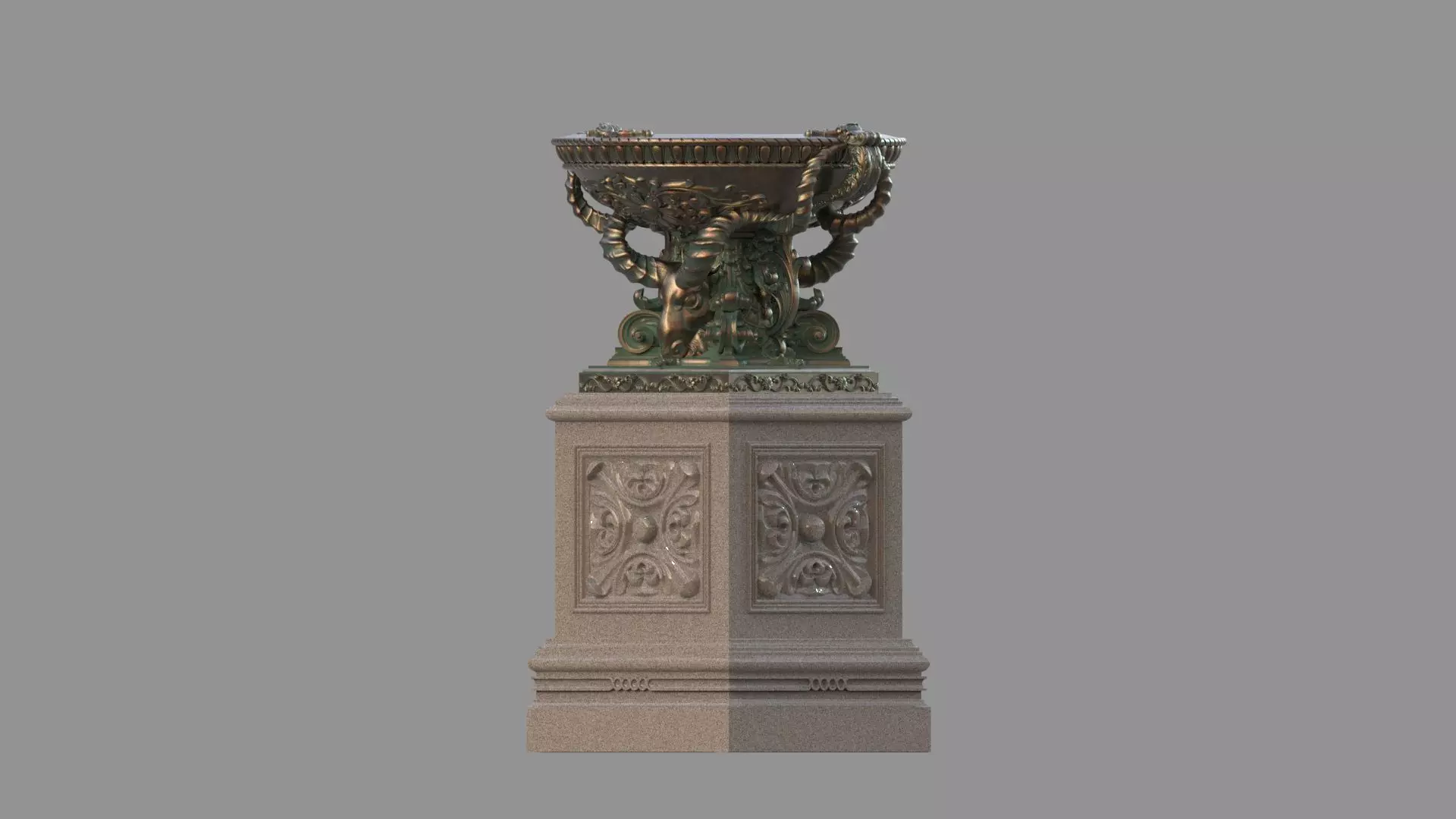 Roberto Giovannini Vase Art 3D model_1