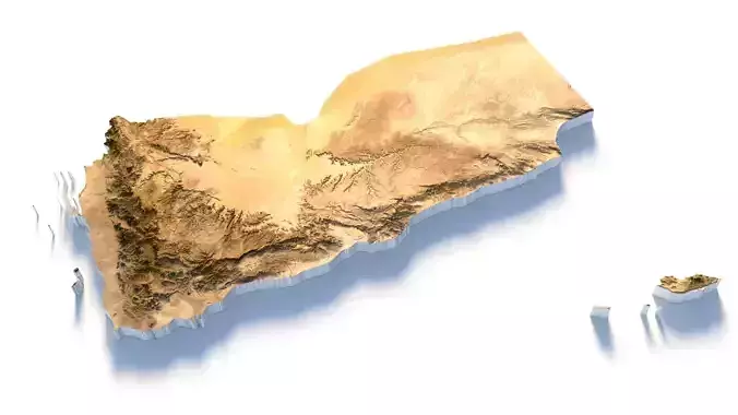 Yemen Terrain country 