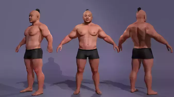 Next-Gen Realistic Muscular Male Inspired by Changshu Arnold
