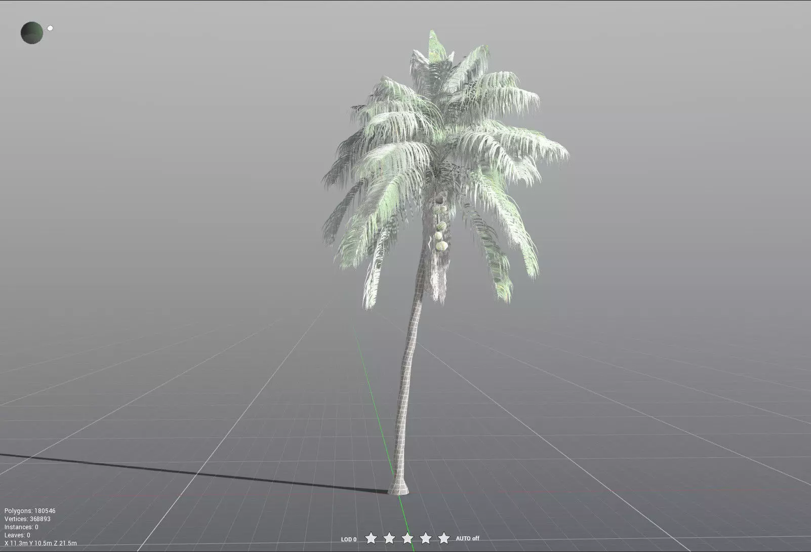 EVERYPlant Coconut Palm 3D model_36