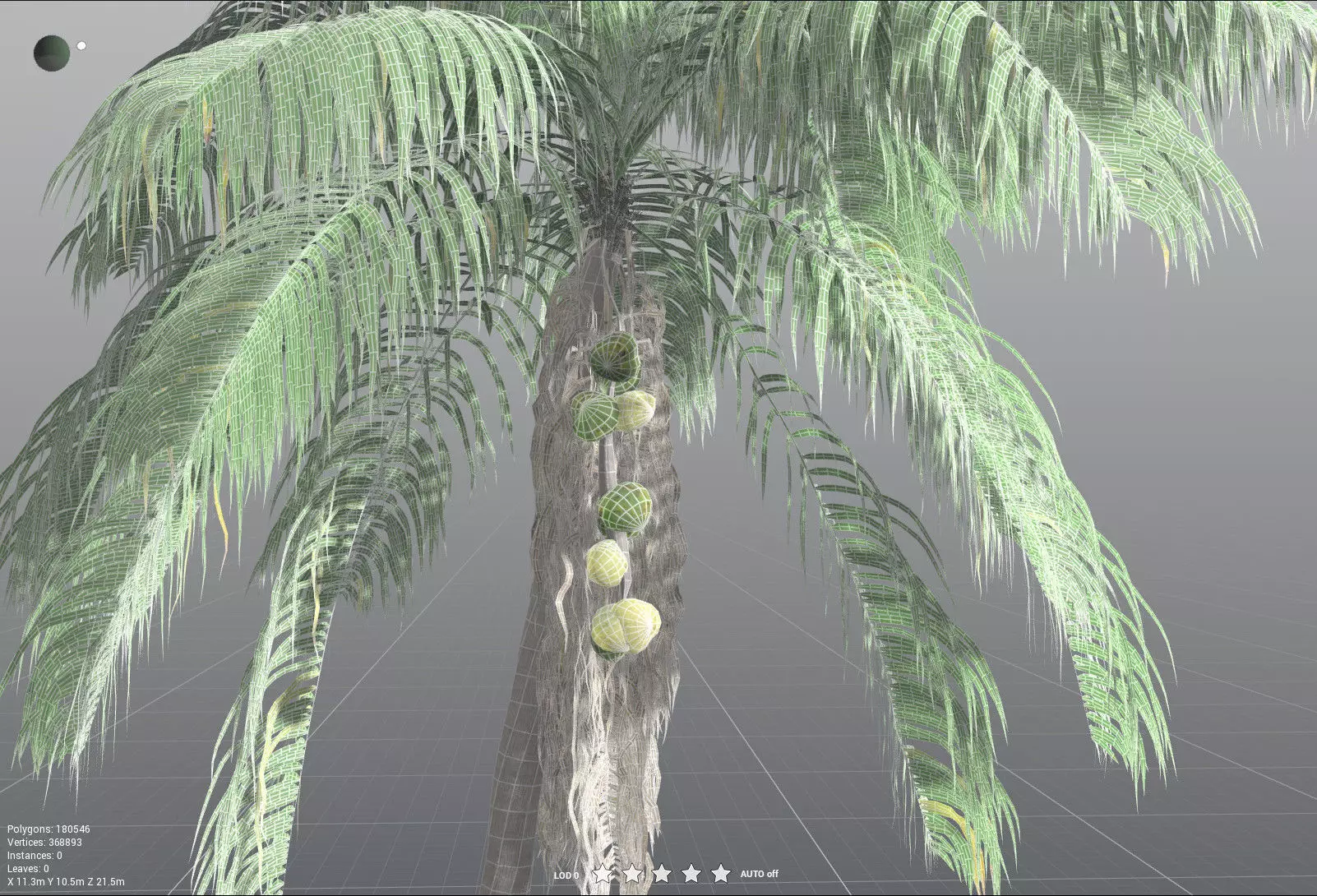 EVERYPlant Coconut Palm 3D model_37