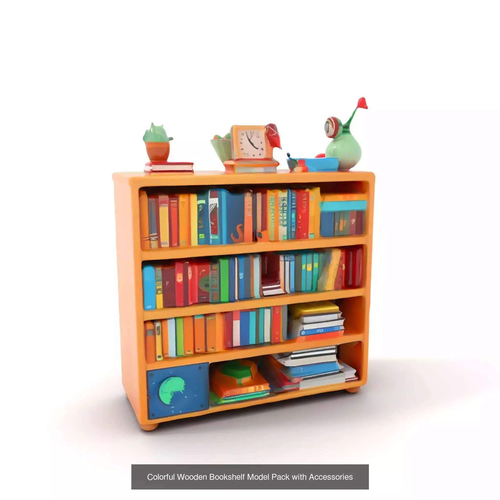 Cartoon Wonderland 3D Models Pack 3D Model Collection_49