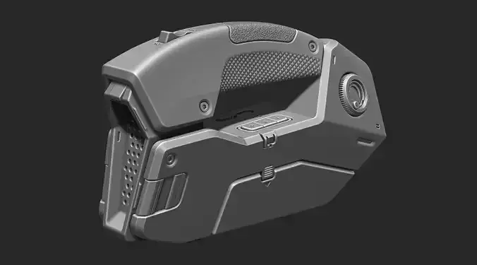 Hard Surface Sci Fi Gadget 3D model