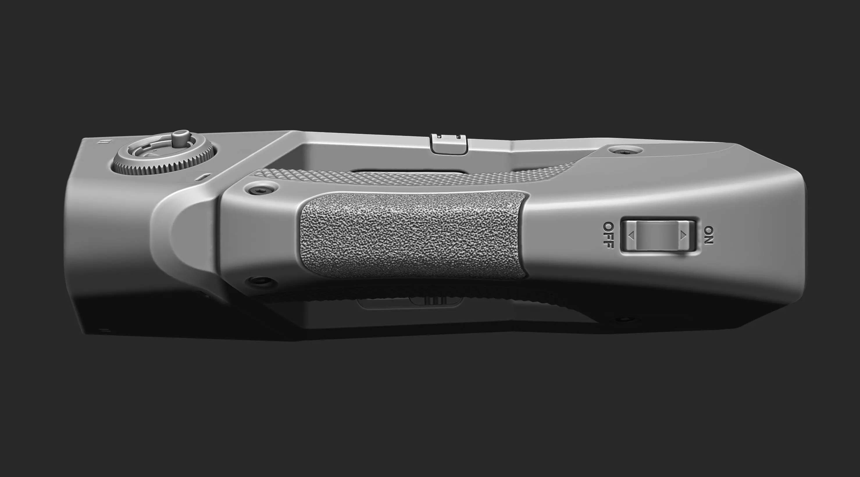 Hard Surface Sci Fi Gadget 3D model_4