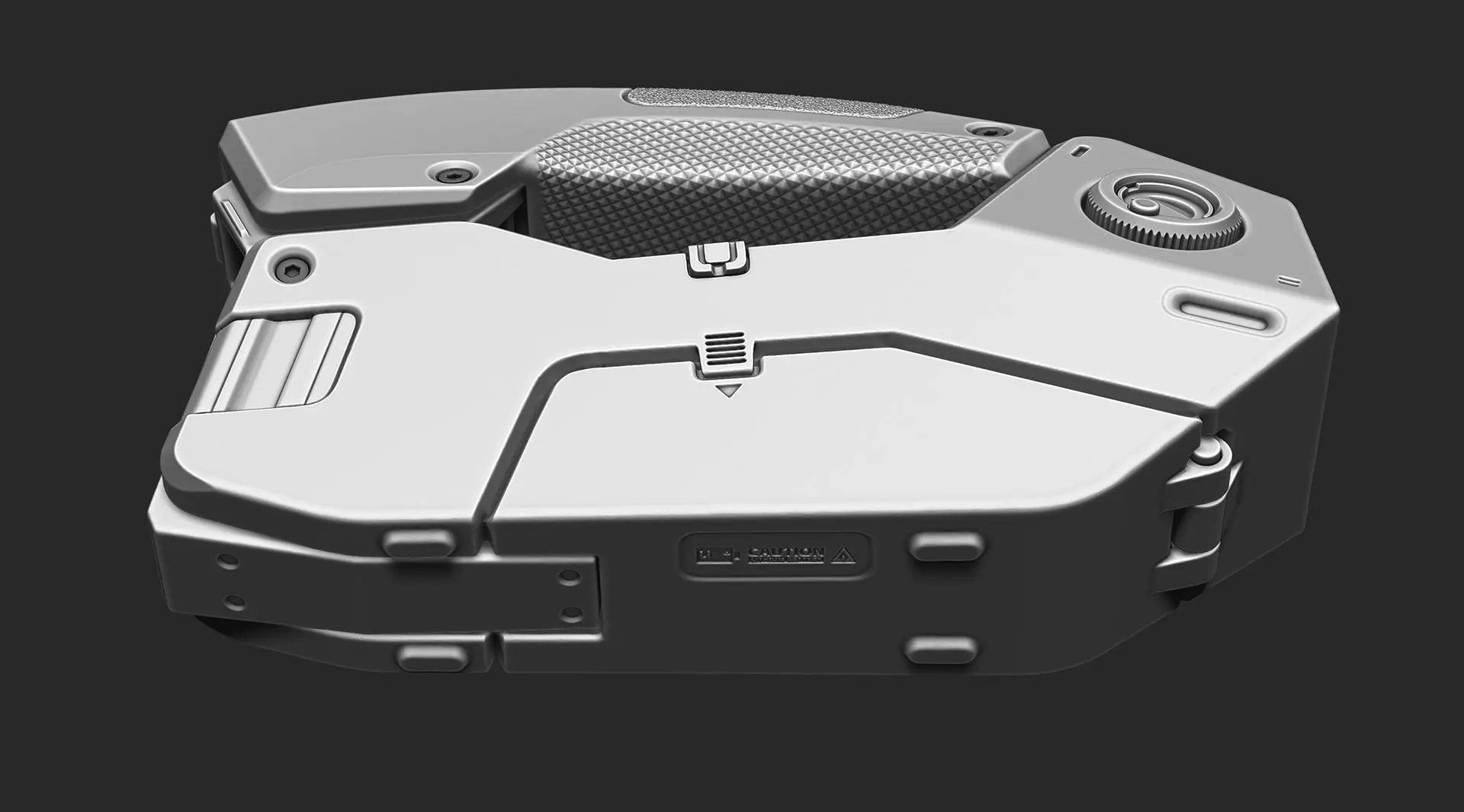 Hard Surface Sci Fi Gadget 3D model_3