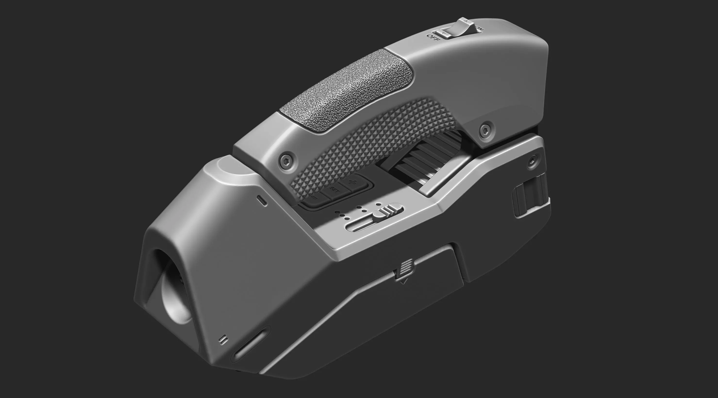 Hard Surface Sci Fi Gadget 3D model_2