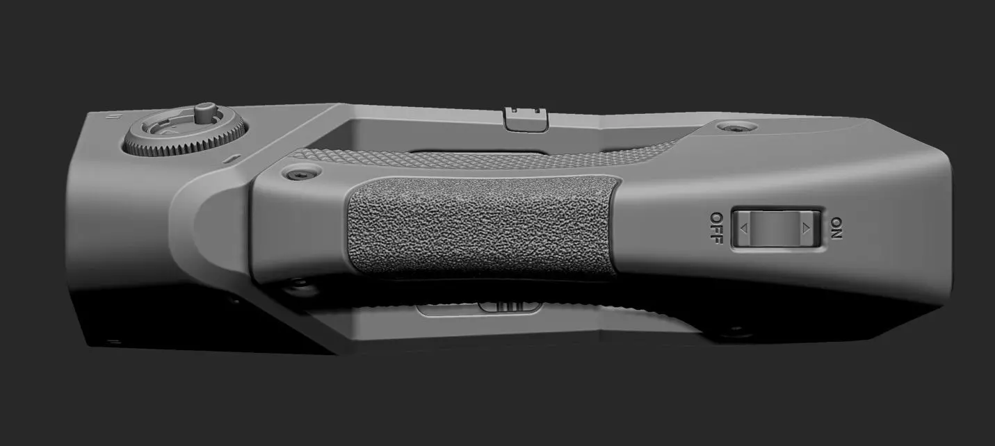 Hard Surface Sci Fi Gadget 3D model_10