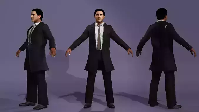 Next-Gen Realistic Batman Bruce Wayne Christian Bale Edition 3D model