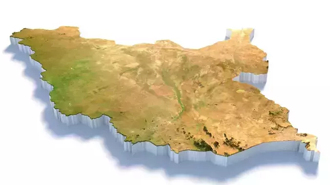 South Sudan Terrain Country