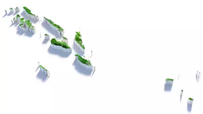 Solomon Islands Terrain Country