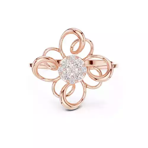 Round Cut Diamond Engagement Wedding Ring 3DM STL Video