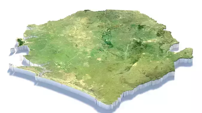 Sierra Leone Terrain Country