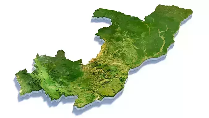 Republic of the Congo Terrain Country