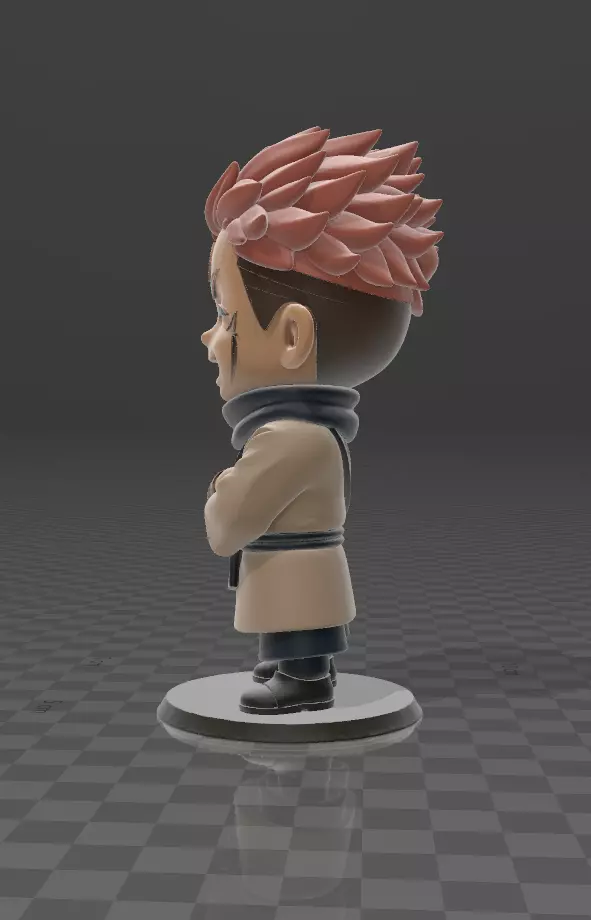 Ryomen Sukuna Jujutsu Kaisen 3D print model_3