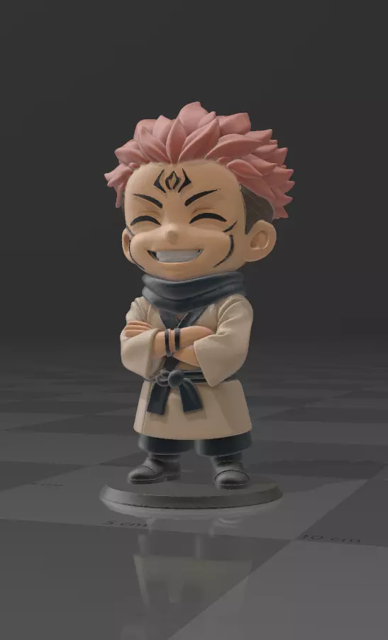 Ryomen Sukuna Jujutsu Kaisen 3D print model_1