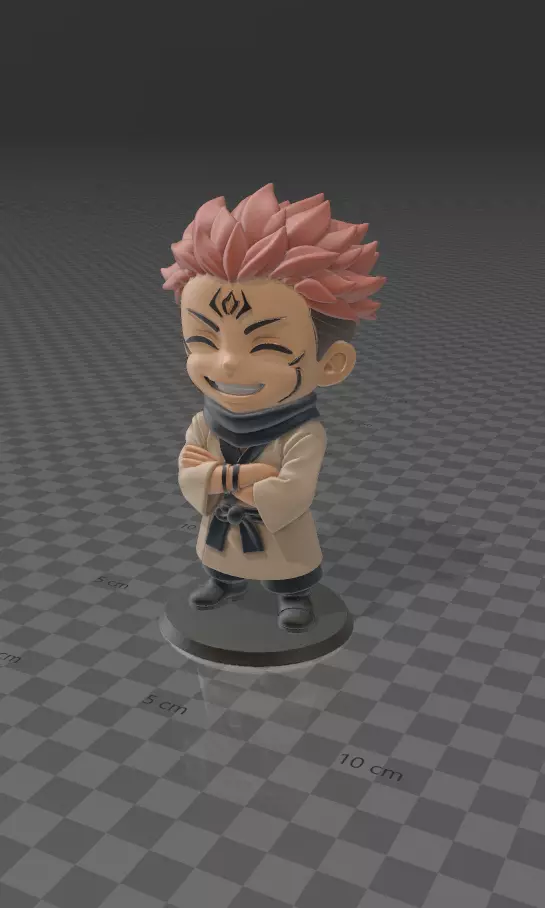 Ryomen Sukuna Jujutsu Kaisen 3D print model_5