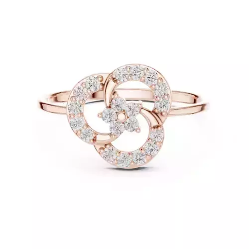 Round Halo Diamond Engagement Wedding Ring 3DM STL Video