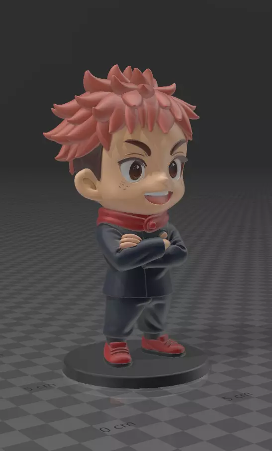 Yuji Itadori Jujutsu Kaisen 3D print model_2