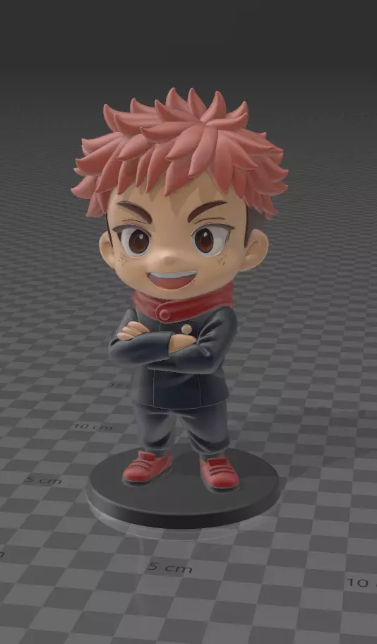 Yuji Itadori Jujutsu Kaisen 3D print model_1