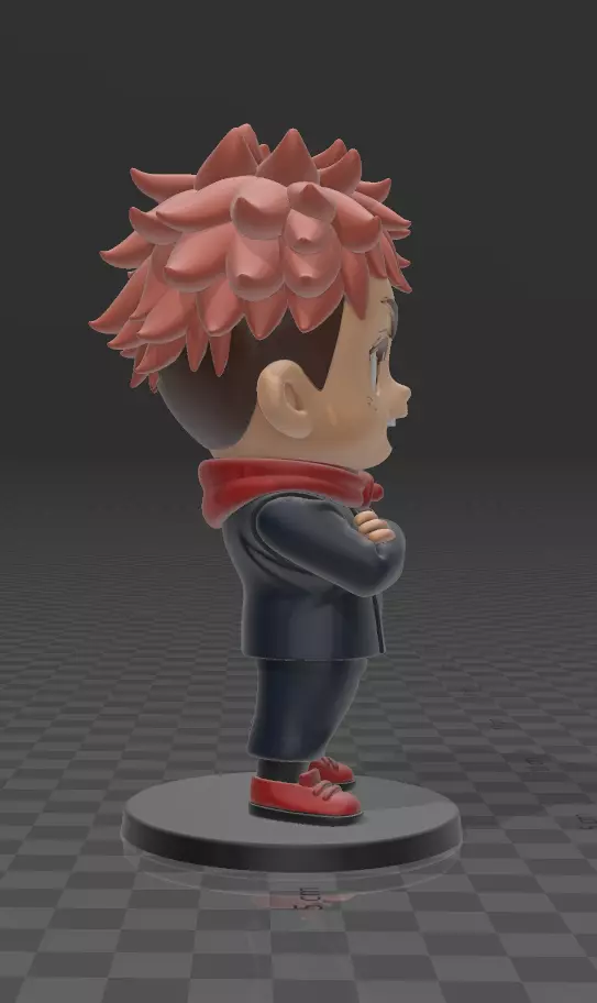 Yuji Itadori Jujutsu Kaisen 3D print model_3