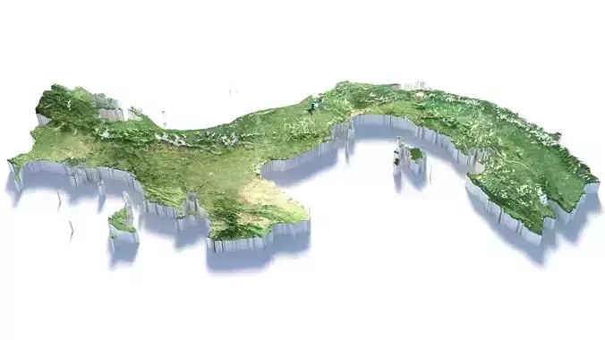 Panama Terrain Country
