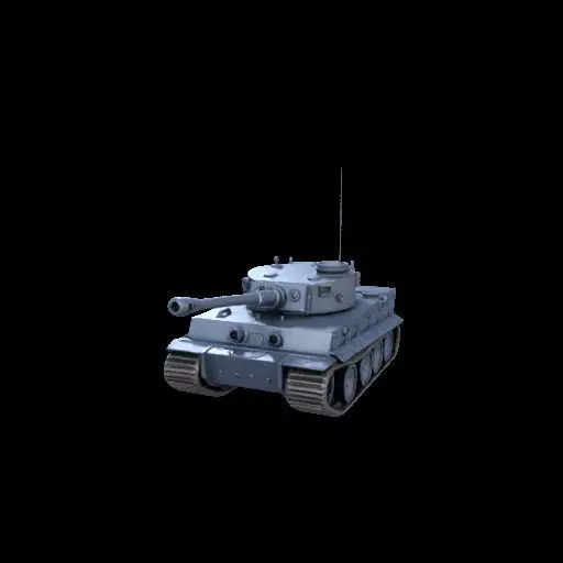 1957German Heavy Tank Tiger 3D Model 3D print model_21